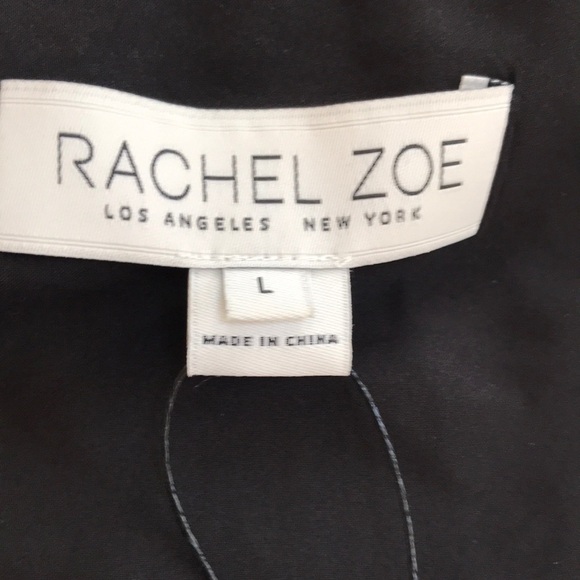 NWT! Rachel Zoe large floral multi L/S silk blouse - Picture 4 of 8